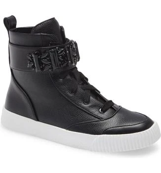 推荐Jeren Crystal Strap High Top Sneaker商品