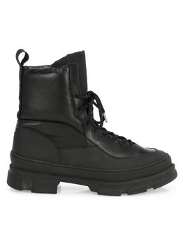 ganni鞋, Ganni | Padded Mixed-Media Hiking Boots商品图片 5.4折