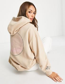李维斯卫衣, Levi's | Levi's oversized hoodie in beige商品图片 
