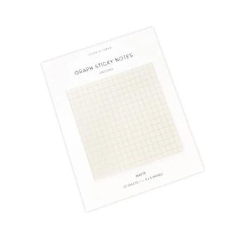 Cloth & Paper | Graph Sticky Notes | Angora,商家Verishop,价格¥38