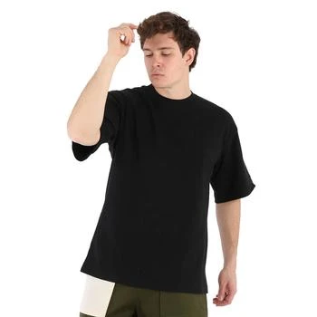 推荐Men's Black Cotton Chest Pocket T-shirt商品