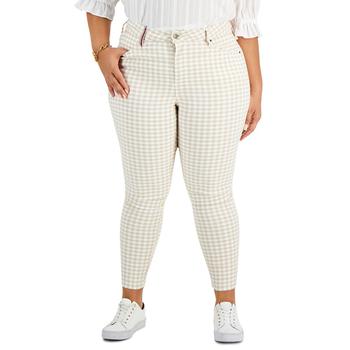 Tommy Hilfiger | Plus Size Gingham Pants商品图片,2.9折