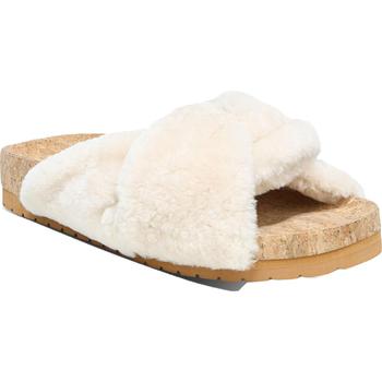 加拿大vince鞋, Vince | Vince Womens Goran Lamb Fur Comfort Insole Footbed Sandals商品图片 7.5折