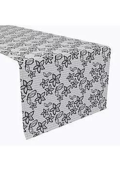 商品Fabric Textile Products, Inc. | Table Runner, 100% Polyester, 12x72", Lacey Butterflies & Flowers,商家Belk,价格¥158图片