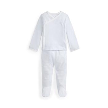 Ralph Lauren | Baby Boys Striped Organic Top and Pant, 2 Piece Set商品图片,