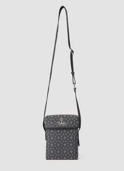 Vivienne Westwood | Re-Jacquard Orborama Crossbody Bag 4.1折