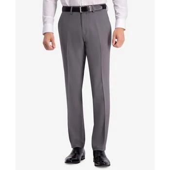 推荐Men's Modern-Fit Micro-Check Dress Pants商品