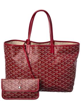 推荐Goyard Red Goyardine Canvas St. Louis PM (Authentic Pre-Owned)商品