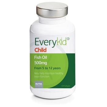 商品Everykid | Everykid Childrens Fish Oil 500mg 120 Capsules,商家Vitamin Planet UK,价格¥90图片