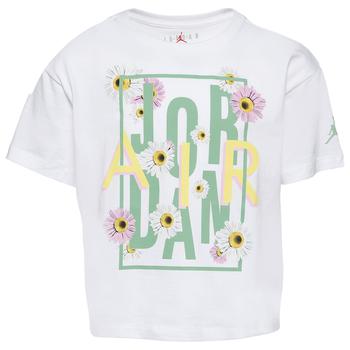 推荐Jordan Flower Child T-Shirt - Girls' Grade School商品