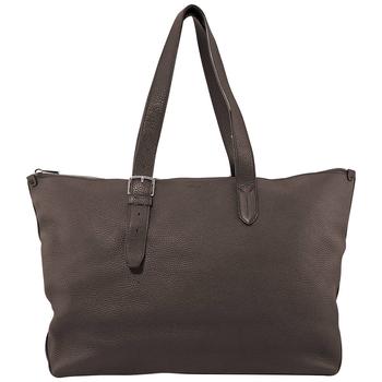 Bally | Crimey Coffee Leather Tote Bag商品图片,4折, 满$300减$10, 满减