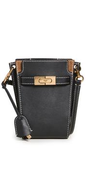 汤丽柏琦托特包单肩包, Tory Burch | Tory Burch Lee Radziwill Petite Bucket List 包商品图片 