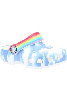 crocs, Crocs | Crocs Childrens/Kids Classic Out Of This World II Clogs (White/Sky Blue)商品图片 