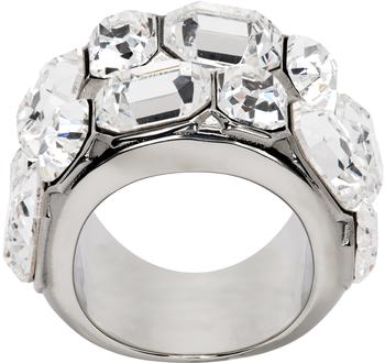 商品Silver Crystal Cosmic Ring图片