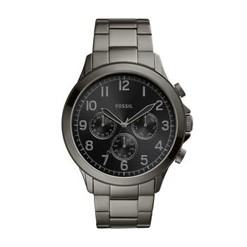 Fossil | Fossil Men's Yorke Multifunction, Smoke-Tone Alloy Watch商品图片,5.5折