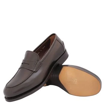 Salvatore Ferragamo | Salvatore Ferragamo Men's Herren Black Leather Penny Loafers,商家Jomashop,价格¥2943
