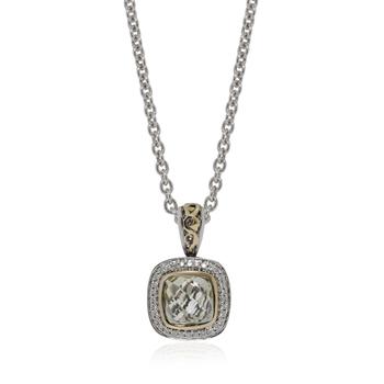 商品Charles Krypell | Charles Krypell Women's Sterling Silver and 18K Gold Necklace,商家Premium Outlets,价格¥4401图片