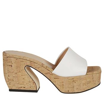 yee si海淘, SI ROSSI | SI ROSSI Sandals White商品图片 4.6折