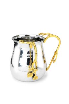 商品Classic Touch Decor | 6" Wash Cup w Leaf Design,商家Premium Outlets,价格¥432图片