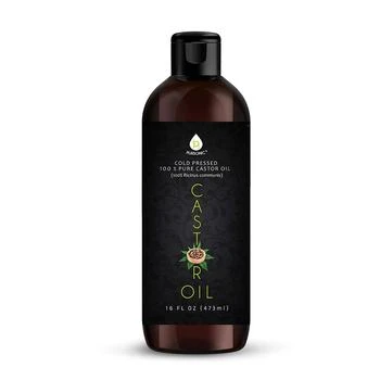 PURSONIC | Castor Oil (16oz) Cold-Pressed, 100% Pure, Hexane-Free Castor Oil-Moisturizing & Healing, For Dry Skin, Hair Growth - For Skin, Hair Care, Eyelashes,商家Premium Outlets,价格¥138
