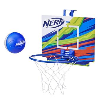 nerf是什么牌子, Nerf | NERF Nerfoop -- The Classic Mini Foam Basketball and Hoop -- Hooks On Doors -- Indoor and Outdoor Play -- A Favorite Since 1972商品图片 