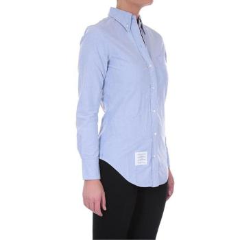 thom browne衬衫新款, Thom Browne | Thom Browne 女士蓝色休闲衬衫 FLL005E-00139-480商品图片 1.1折起, 独家减免邮费