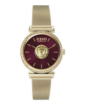 Versus Versace | Brick Lane Crystal Watch商品图片,5.2折×额外9折, 独家减免邮费, 额外九折