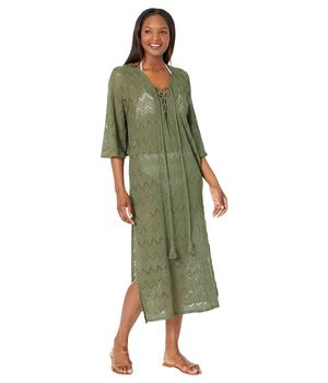 Vince Camuto, Vince Camuto | Crochet Caftan Cover-Up商品图片 4.9折