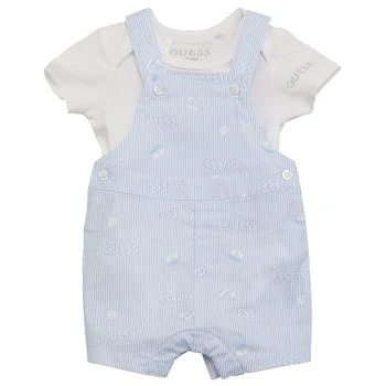 GUESS | Baby Boy Short Sleeve Bodysuit and Romper Set,商家Macy's,价格¥365