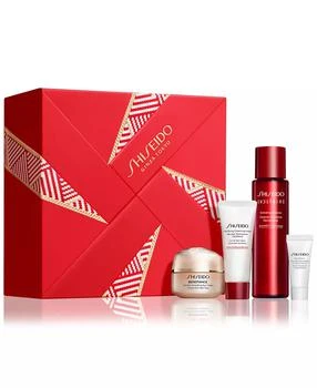 Shiseido | 4-Pc. Benefiance Smoothing & Brightening Eyes Set,商家Macy's,价格¥406