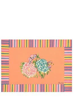 LISA CORTI | Kandem Queen Peach Set Of 2 Placemats,商家LUISAVIAROMA,价格¥573