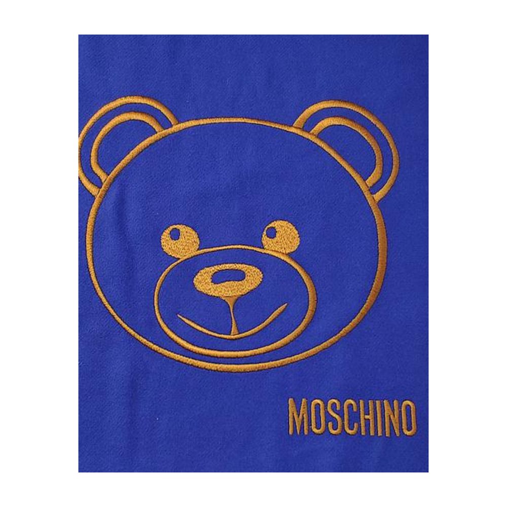 春装莫斯奇诺围巾, Moschino | MOSCHINO 女士蓝色羊毛围巾 Q030627D0-M209-4012商品图片 独家减免邮费