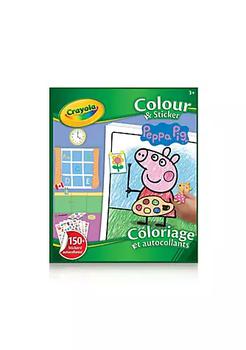 久光贴正品, Crayola | Crayola - Color & Sticker Book Peppa Pig商品图片 7.1折