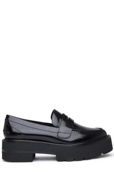 商品Stuart Weitzman | Stuart Weitzman Round-Toe Slip-On Loafers,商家Cettire,价格¥2117图片