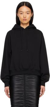 alexander wang卫衣, Alexander Wang | Black Puff Logo Hoodie商品图片 