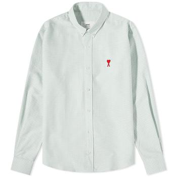 product AMI Small A Heart Button Down Shirt image