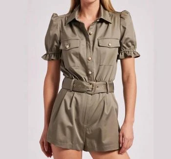 Generation Love | Generation Love - Natalina Gabardine Romper,商家ELITE FINDS,价格¥1306