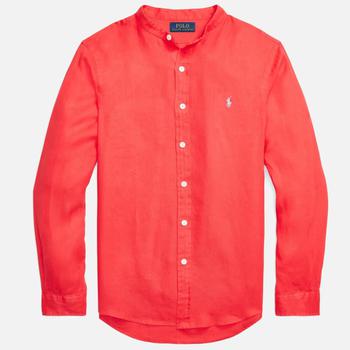 推荐Polo Ralph Lauren Men's Dye Linen Button Down Shirt商品