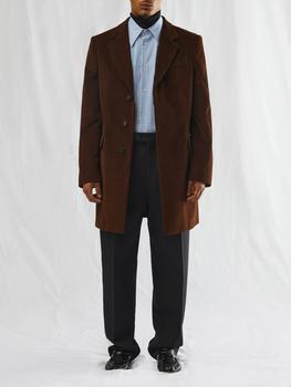 推荐Antuan single-breasted cotton-corduroy overcoat商品