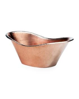 Sertodo Copper | Nile Cradle Oval Ice Bucket,商家Neiman Marcus,价格¥2607