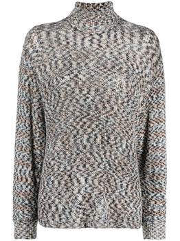 推荐MISSONI - Wool Blend Highneck Sweater商品