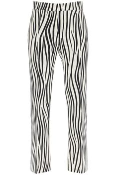 推荐CREPE COUTURE PANTS WITH ZEBRA 1966 PRINT商品