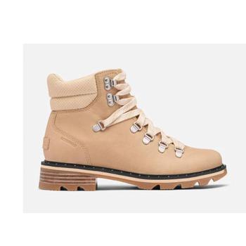 推荐Sorel Lennox™ Honest Beige Leather Hiker Boots商品