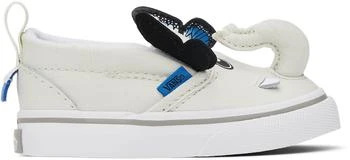 Vans | Baby Gray Slip-On V Sneakers,商家Ssense US,价格¥202