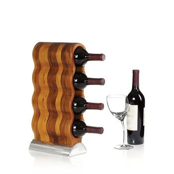 Nambé | Nambé Gourmet Bar Curvo Wine Rack,商家Bloomingdale's,价格¥1347