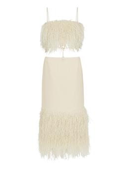 商品Jacquemus | La Robe Raphia cotton-blend canvas dress,商家Harvey Nichols,价格¥7791图片