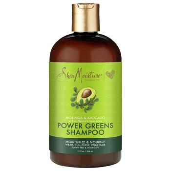 SheaMoisture | Moringa & Avocado Power Greens Shampoo商品图片,独家减免邮费