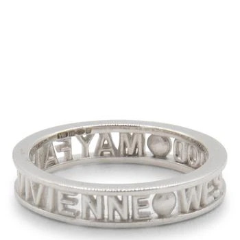 Vivienne Westwood | Vivienne Westwood Westminster Logo Detailed Ring,商家Cettire,价格¥883