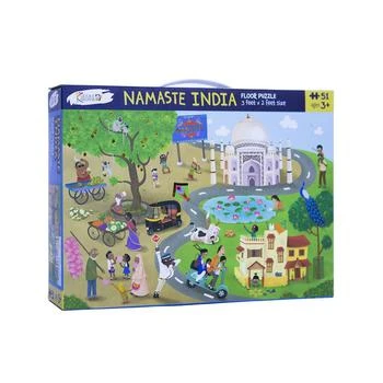 Kulture Khazana | Namaste India Floor Puzzle, 51 Pieces,商家Macy's,价格¥224
