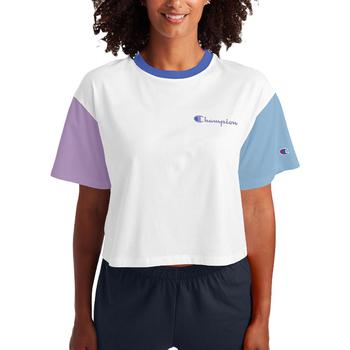 推荐Champion Womens Colorblock Crew Neck T-Shirt商品
